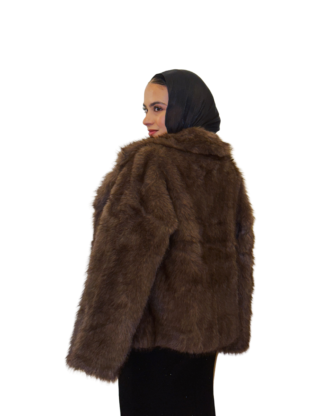 Fur Jacket - Brown