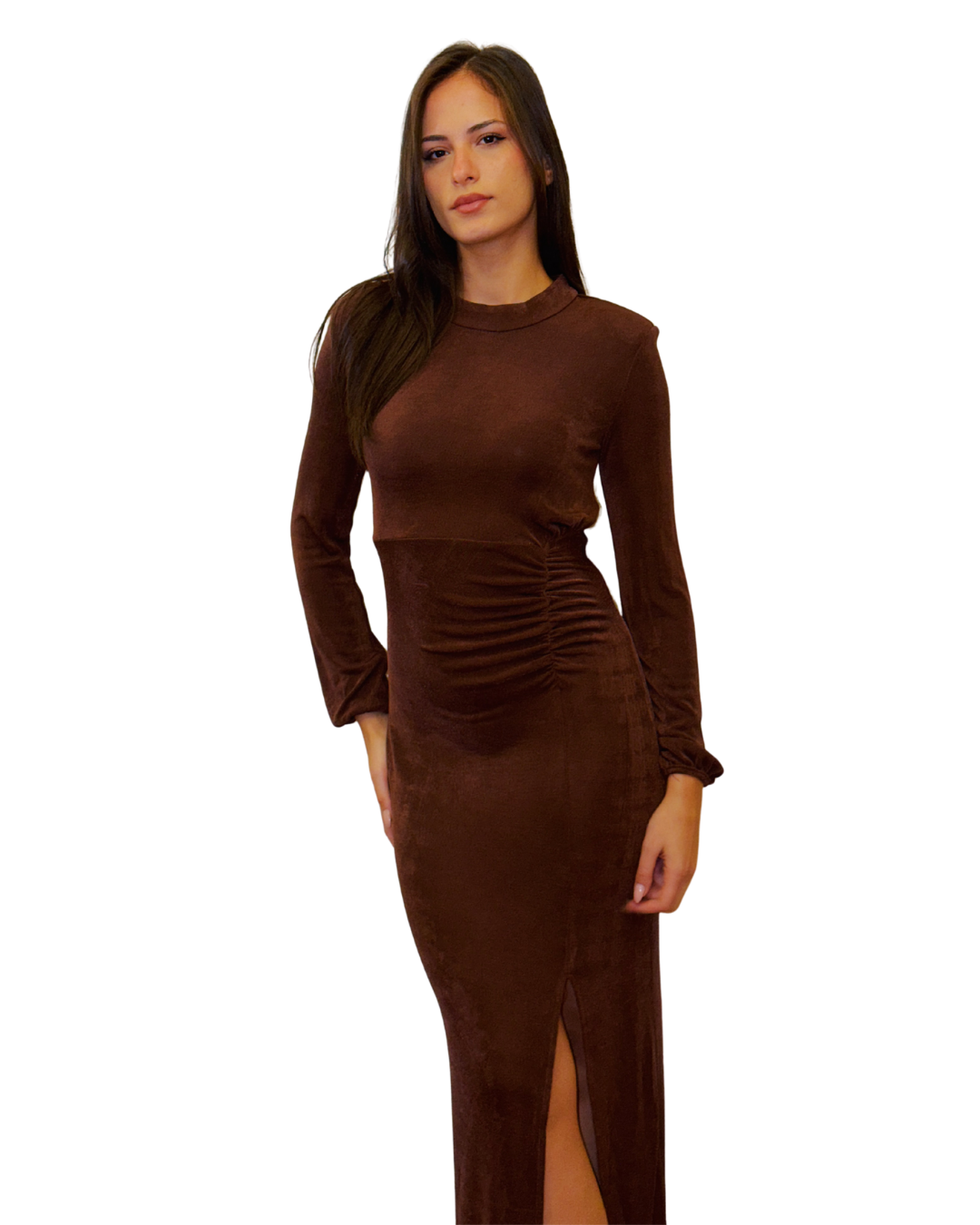 The Muse Dress - Brown