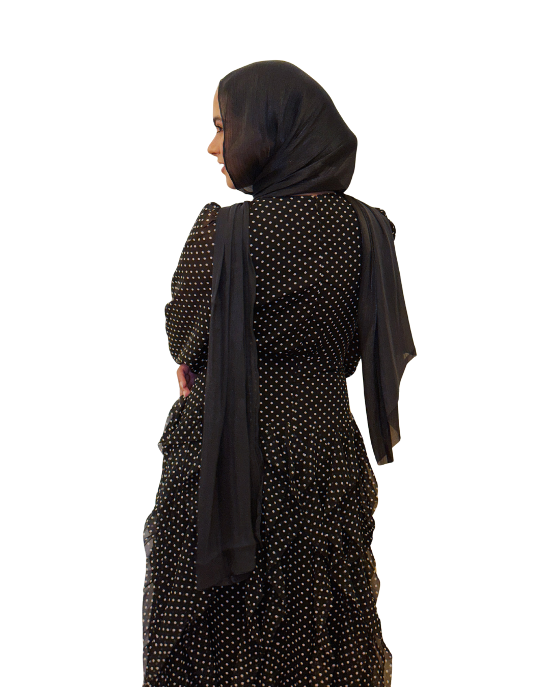 The Dramatic Dress - Polka Dots