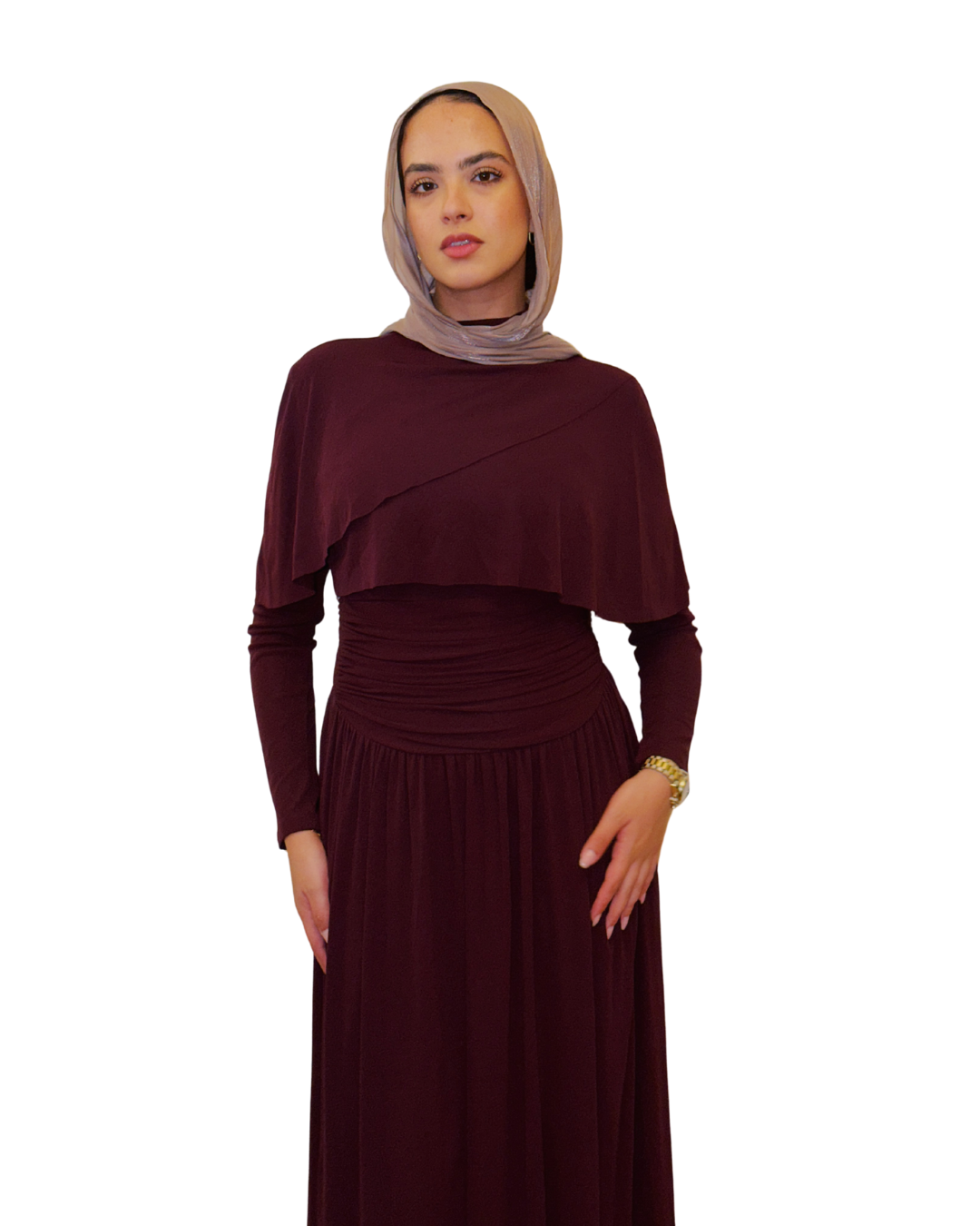 The Showstopper Dress - Burgundy