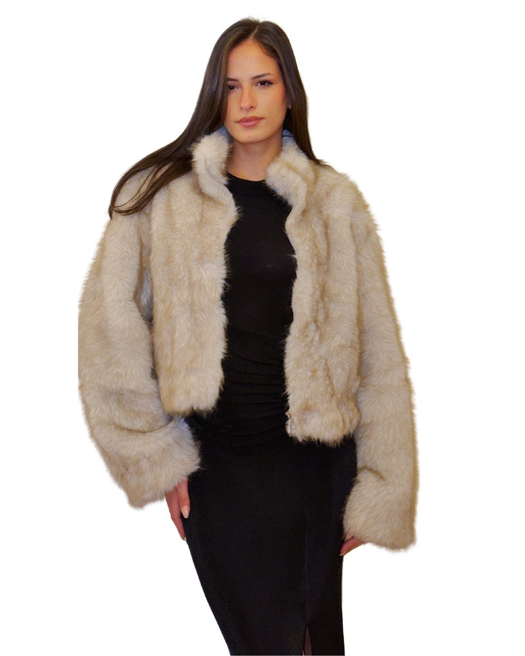Fur Jacket - Off White
