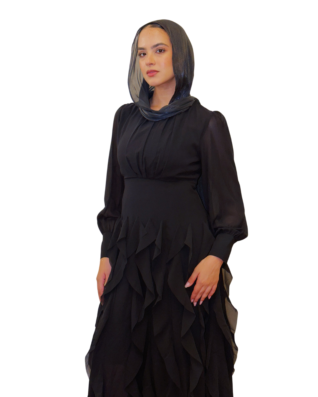 The Dramatic Dress - Black