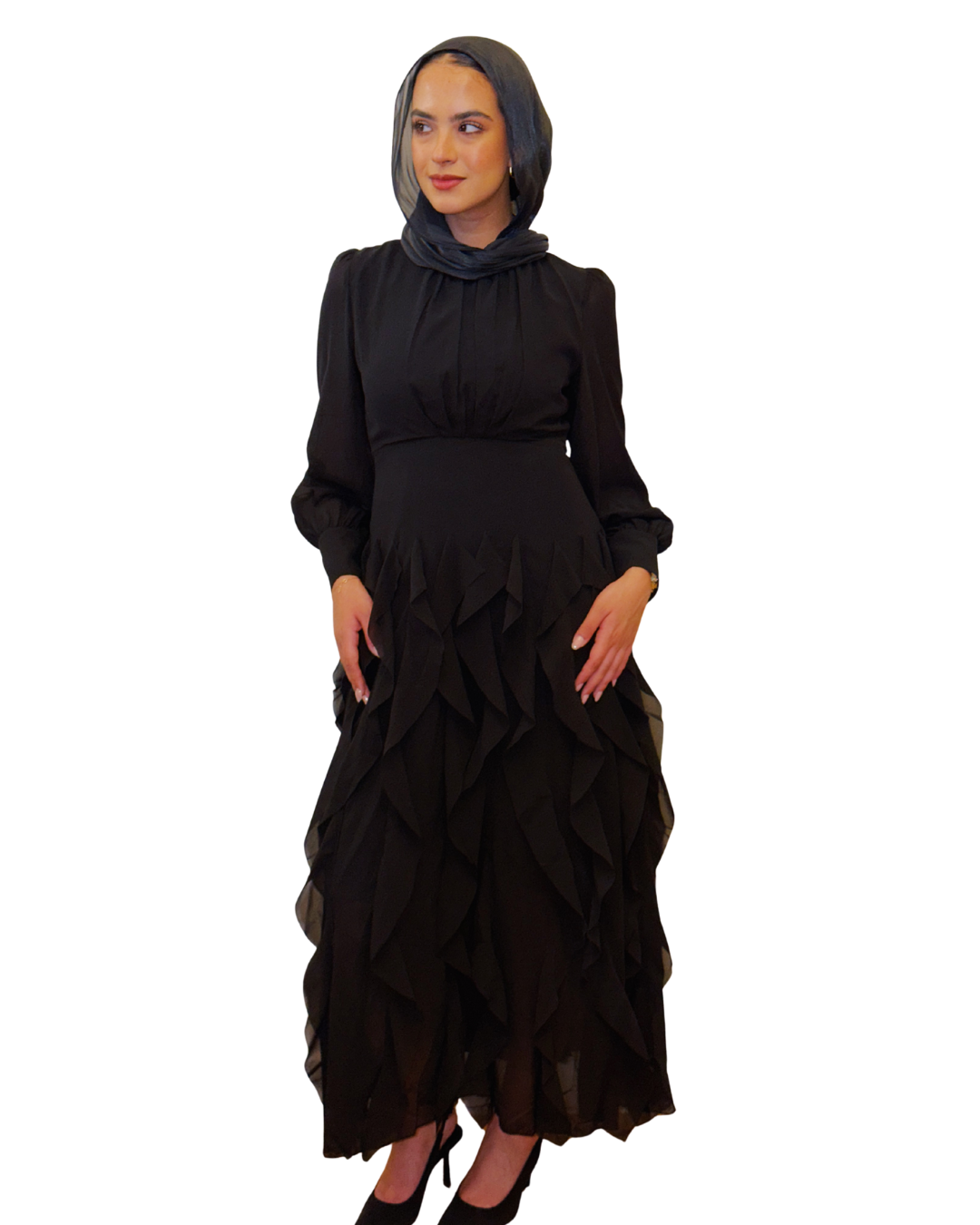 The Dramatic Dress - Black