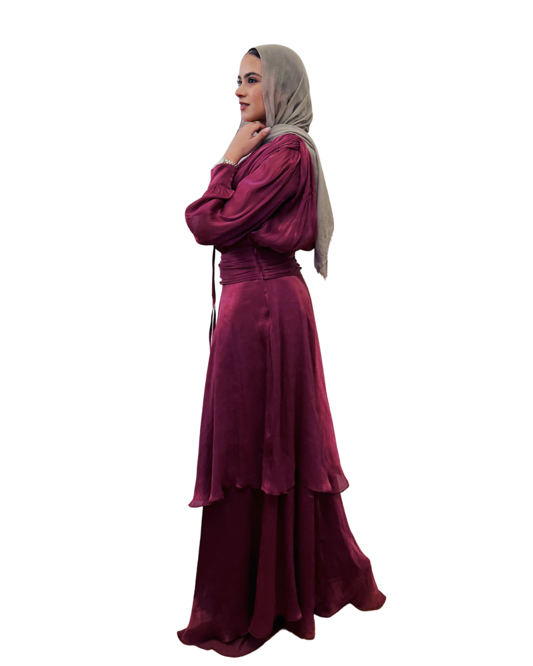 The IT Girl Dress - Burgundy