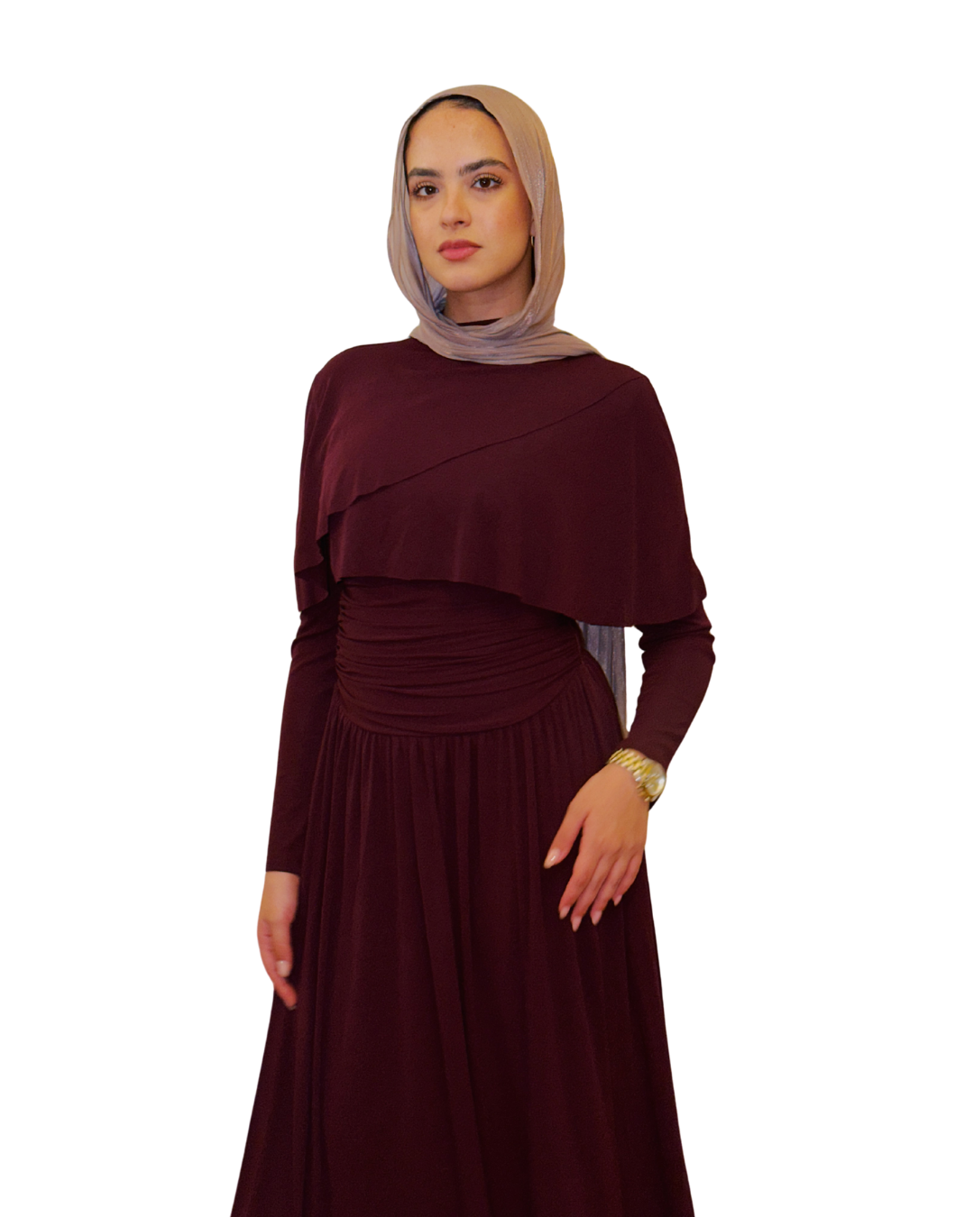 The Showstopper Dress - Burgundy