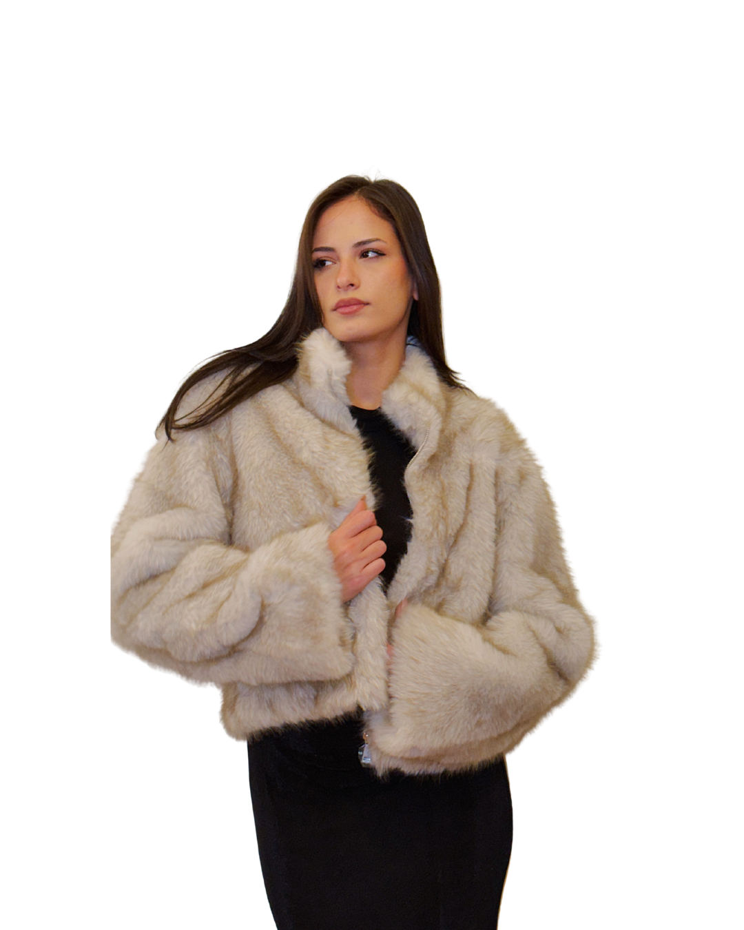 Fur Jacket - Off White