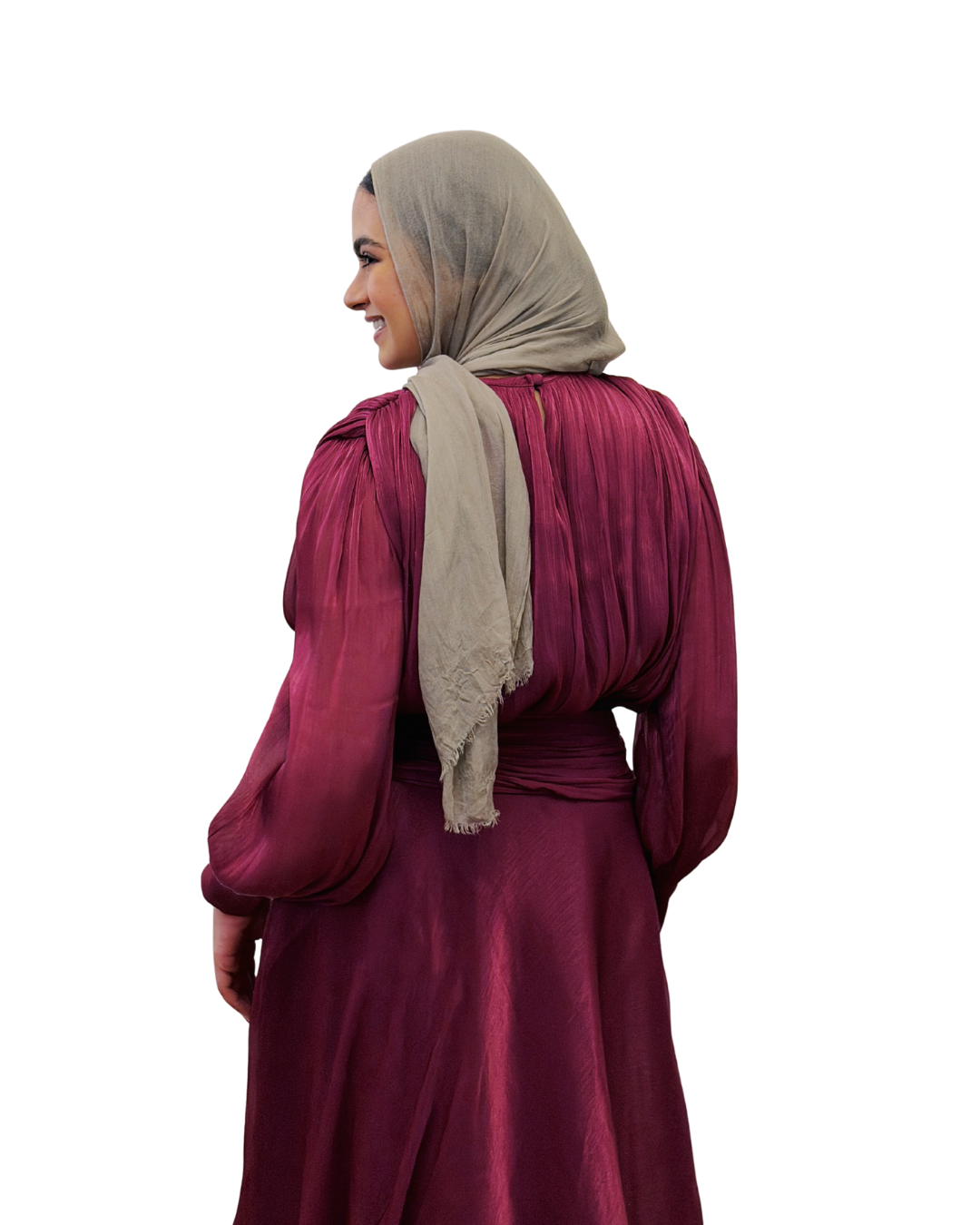 The IT Girl Dress - Burgundy